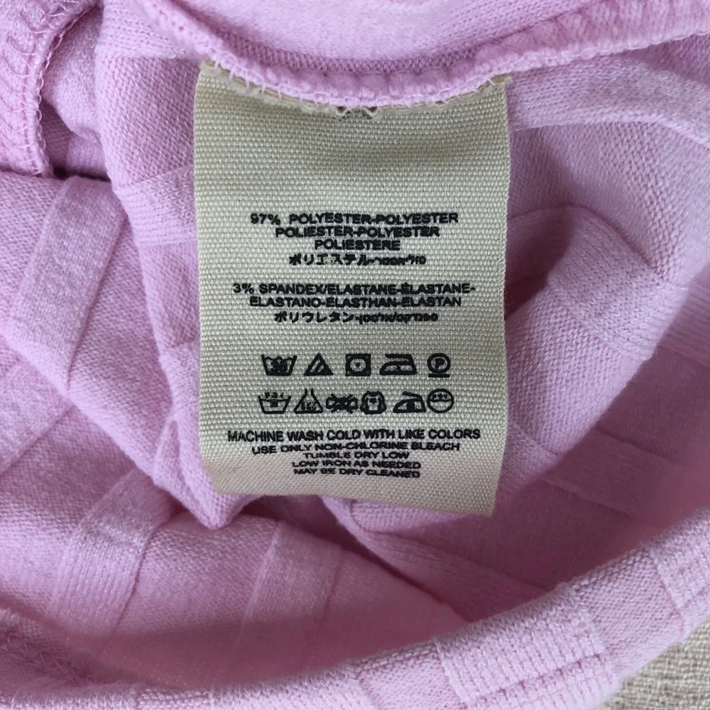 FREE PEOPLE 3/4 sleeve button down top light pink NWT